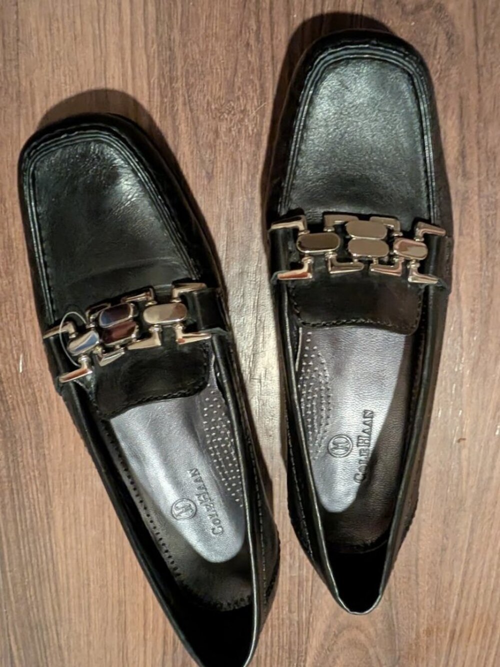 Cole Haan - Anjali Smooth Leather Moccasin Loafers D20403 | Size 6.5 | Black